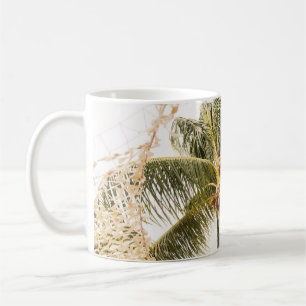 Caribbean Palm Tree Oasis #1 #travel #wall #art Kaffeetasse
