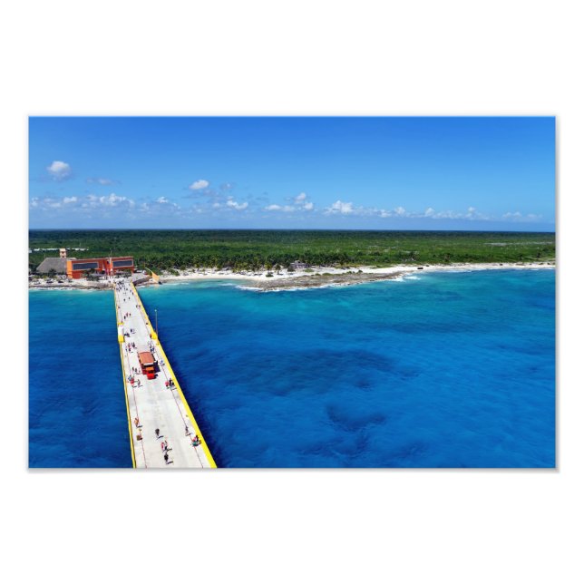 Caribbean Sapphire Fotodruck (Vorne)