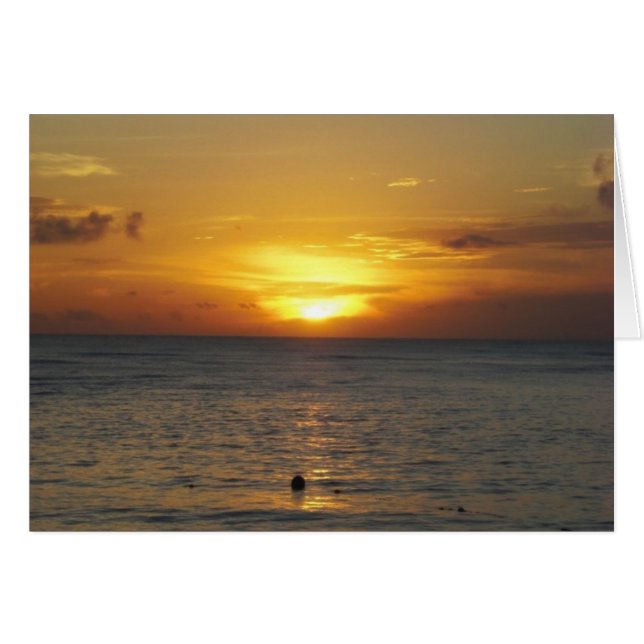 Caribbean Sunrise (Vorderseite (Horizontal))