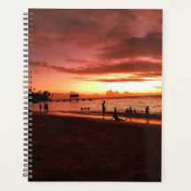 Caribbean Sunset Glow Weekly Planer