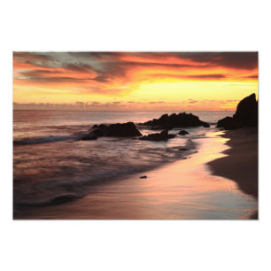Caribbean Sunset Seascape St. Thomas USVI Fotodruck
