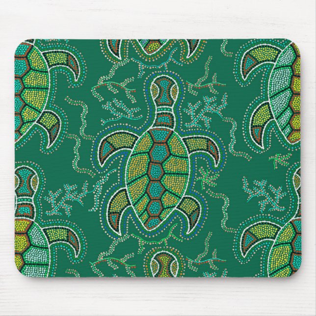 Caribbean Tortuga Mousepad (Vorne)
