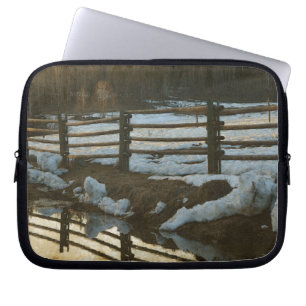 Cariboo Natur Landschaft Mousemat Design Laptopschutzhülle