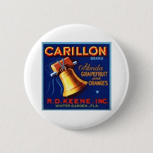Carillon-Marke Florida-Grapefruit Button