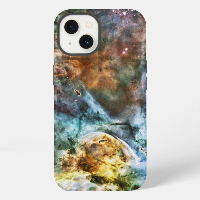 Carina-Nebel-Alternative, Planeten kollidieren iPhone Hülle (Rückseite)