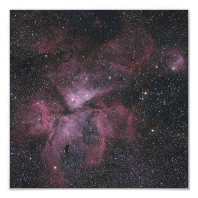 Carina-Nebel Fotodruck (Vorne)