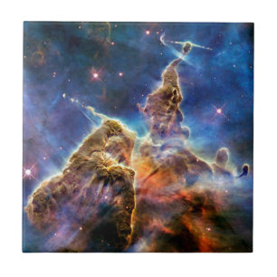 Carina-Nebel Mystic Mountain Weltraumfoto Fliese
