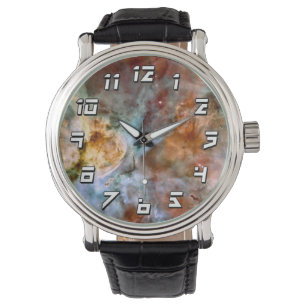 Carina-Nebel NASA Hubble-Teleskop Weltraumfoto Armbanduhr