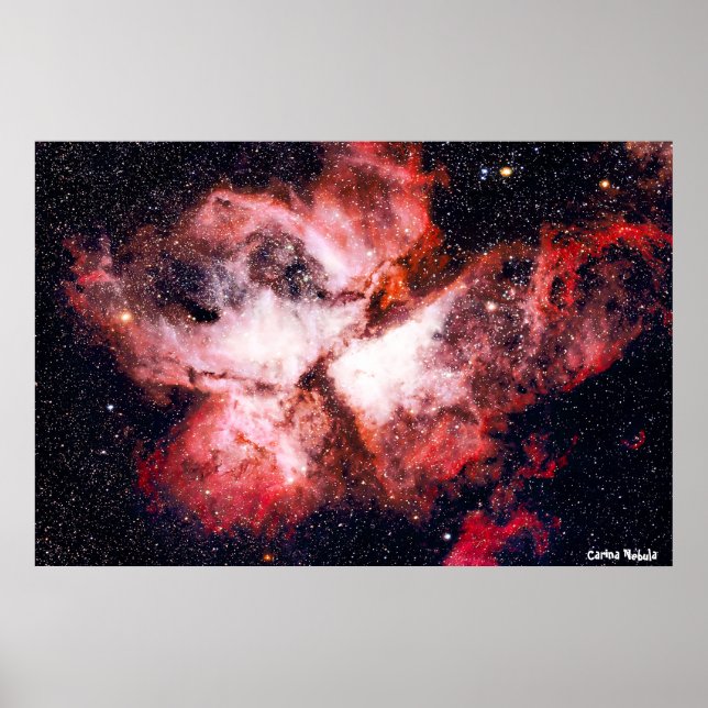 Carina-Nebel Poster (Vorne)