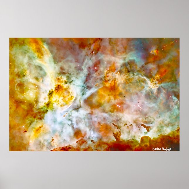 Carina-Nebel Poster (Vorne)
