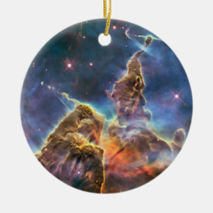Carina-Nebel vom Hubble-Weltraumteleskop Keramik Ornament