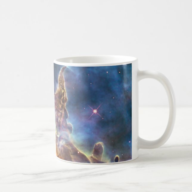 Carina-Nebelfleck durch das Hubble Kaffeetasse (Rechts)