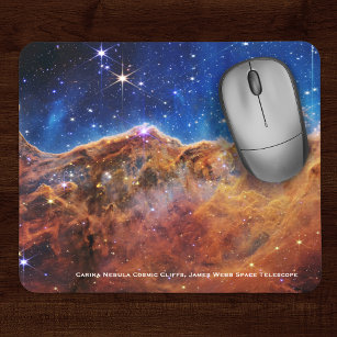 Carina Nebula Cosmic Cliffs James Webb HiRes Mousepad