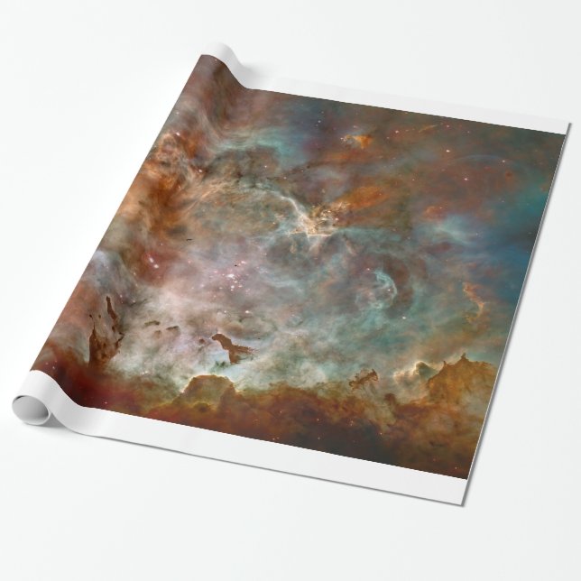 Carina Nebula Dark Clouds Geschenkpapier (Ungerollt)
