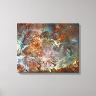 Carina Nebula Dark Clouds Leinwanddruck