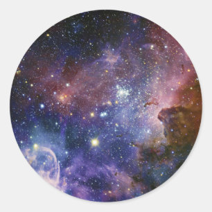 Carina Nebula Eta Carina Nebula NGC 3372 Runder Aufkleber