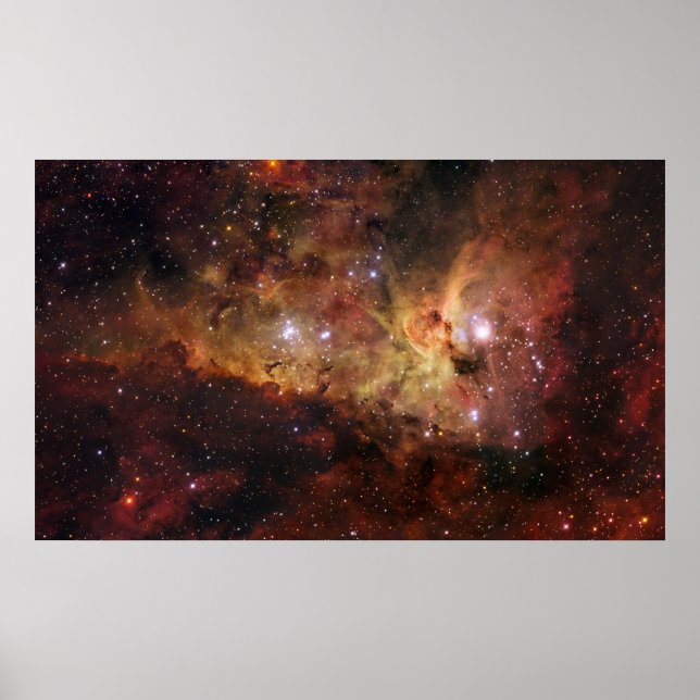 Carina Nebula Eta Carinae Poster (Vorne)