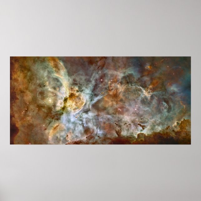 Carina Nebula Extreme 78x38 (99x48) Poster (Vorne)