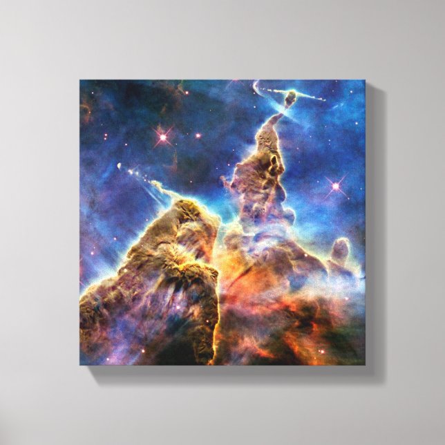Carina Nebula Mystic Mountain Foto Leinwanddruck (Vorderseite)