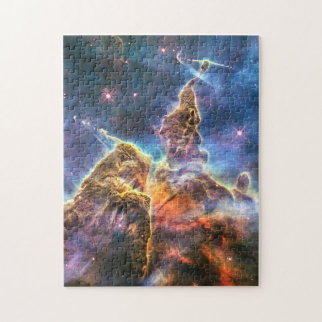 Carina Nebula Mystic Mountain Weltraumuniversum Puzzle (Vertikal)