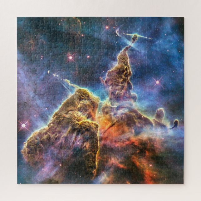 Carina Nebula Mystic Mountain Weltraumuniversum Puzzle (Vertikal)