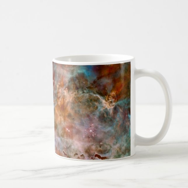 Carina Nebula NASA Hubble Telescope Space Foto Kaffeetasse (Rechts)