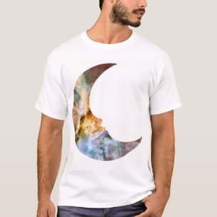 Carina Nebula NASA Hubble Telescope Space Foto T-Shirt