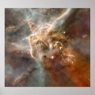 Carina Nebula NGC 3372 NASA Poster