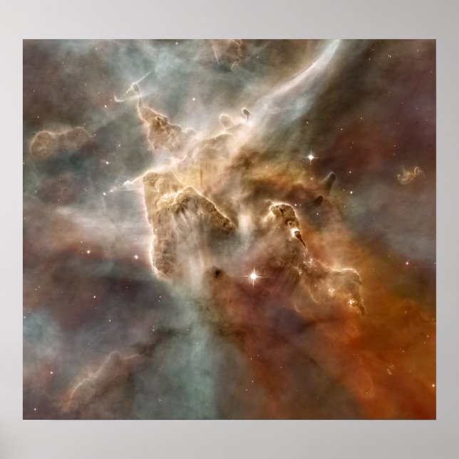 Carina Nebula NGC 3372 NASA Poster (Vorne)