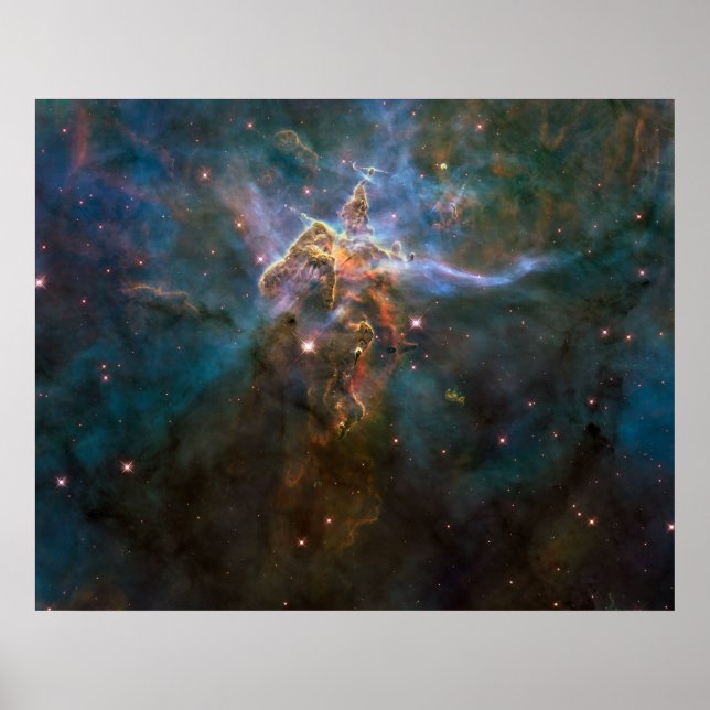 Carina Nebula Poster - 20 Jahre des Hubble (Vorne)