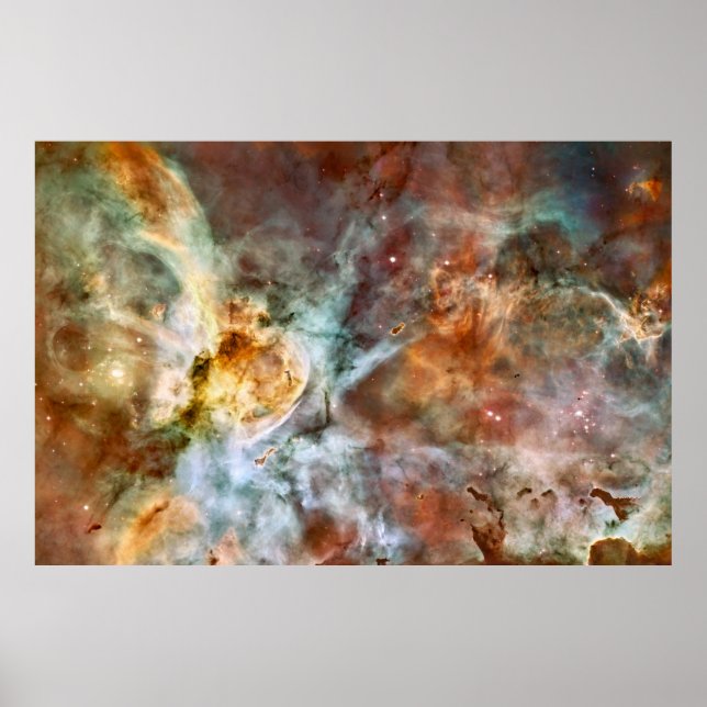 Carina Nebula Print Poster (Vorne)