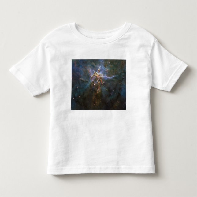 Carina Nebula Star-bildende Säulen Kleinkind T-shirt (Vorderseite)