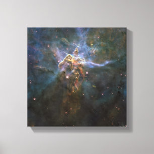Carina Nebula Star-bildende Säulen Leinwanddruck