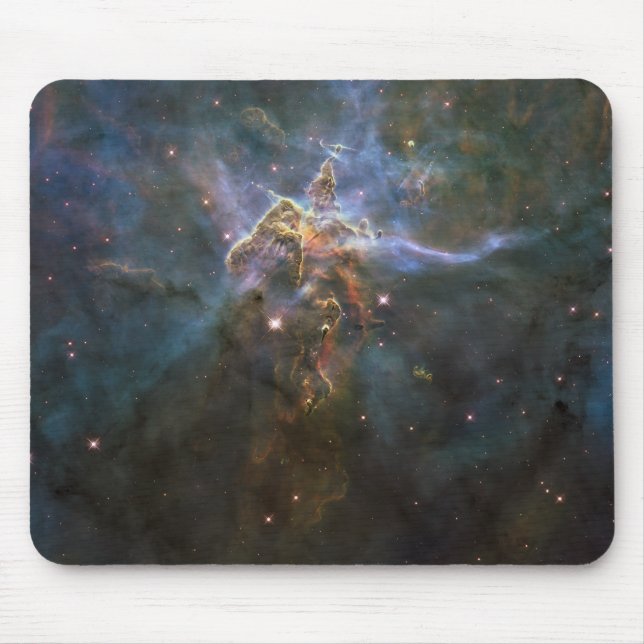 Carina Nebula Star-bildende Säulen Mousepad (Vorne)