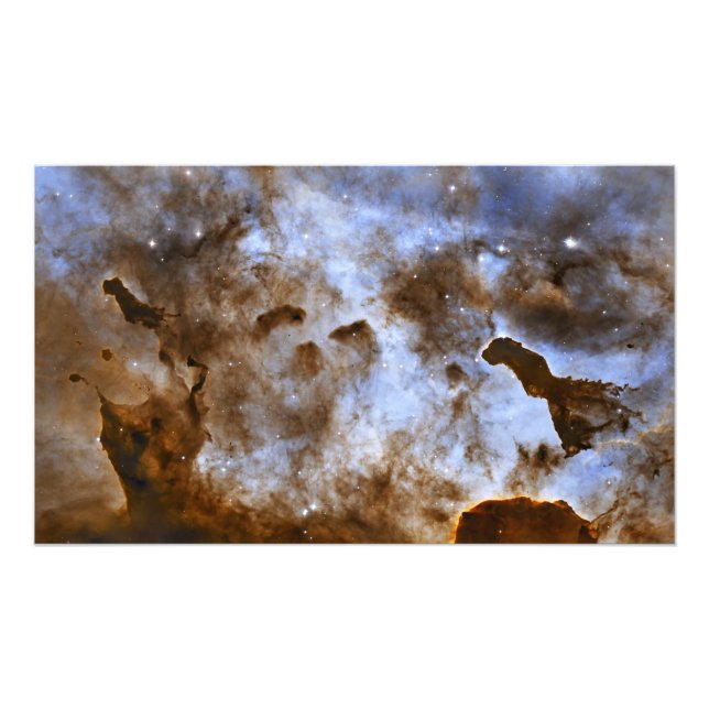 Carina Nebula Star-Forming-Säulen Fotodruck (Vorne)