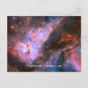Carina Nebula - unser atemberaubendes Universum Postkarte