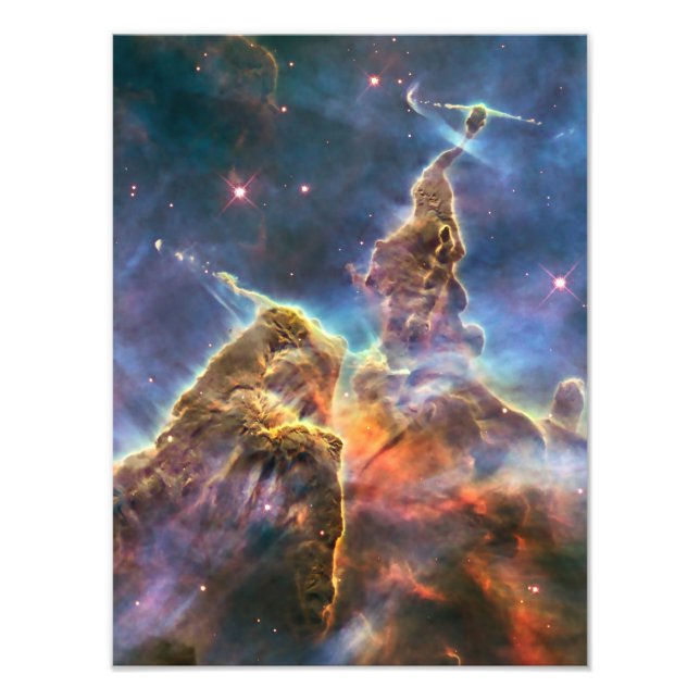 Carina Nebula vom Hubble-Weltraumteleskop Fotodruck (Vorne)