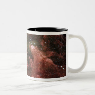 Carina Nebula Zweifarbige Tasse