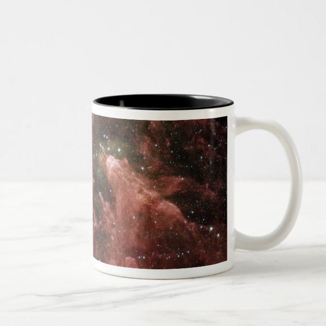 Carina Nebula Zweifarbige Tasse (Rechts)