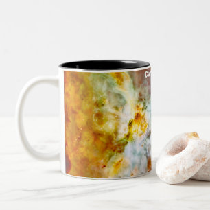 Carina Nebula Zweifarbige Tasse