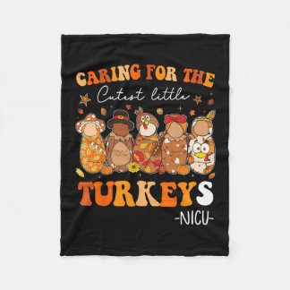 Caring For The Cutest Little Turkeys Thanksgiving  Fleecedecke