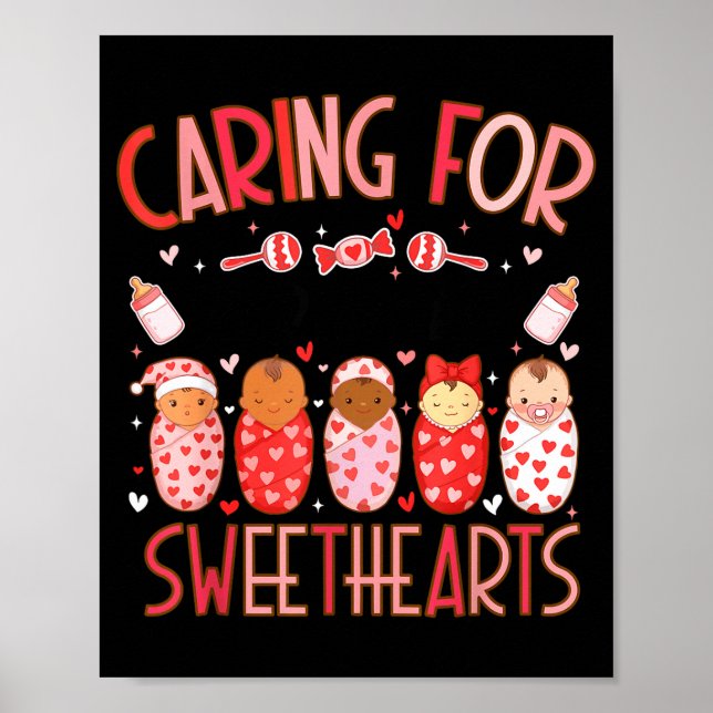 Caring For The Cutest Sweethearts Nicu Nurse Valen Poster (Vorne)
