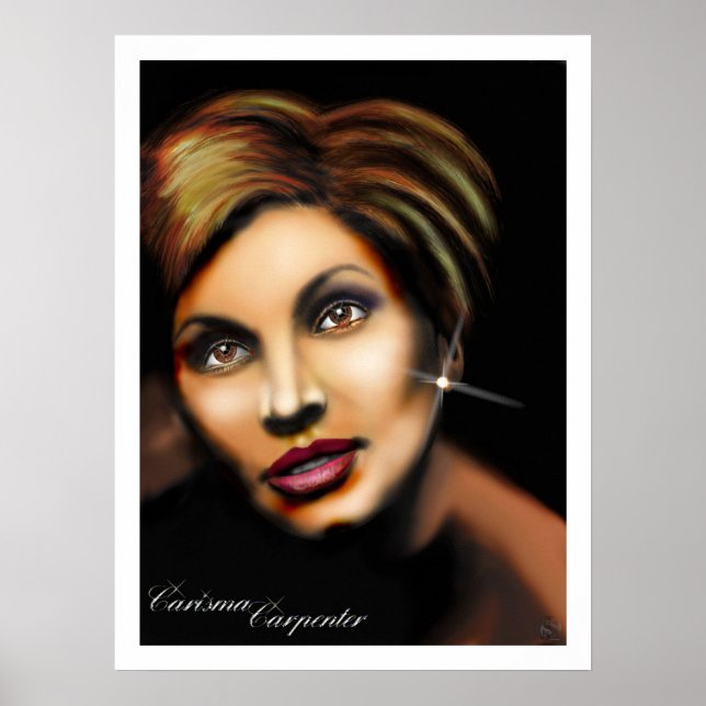Carisma Carpenter Poster (Vorne)