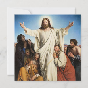 Carl Blochs berühmtes Kunstwerk, Feiertagskarte