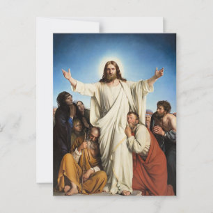 Carl Blochs berühmtes Kunstwerk, Postkarte