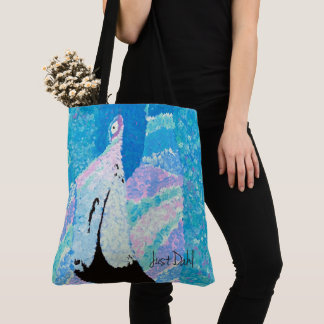 Carl der Blaue Flamingo Just Dahl Tote