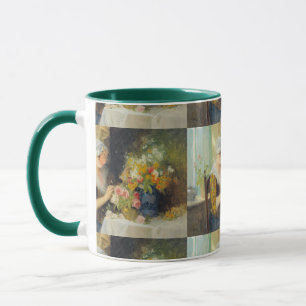 Carl Duxa Vintage Blume Tasse