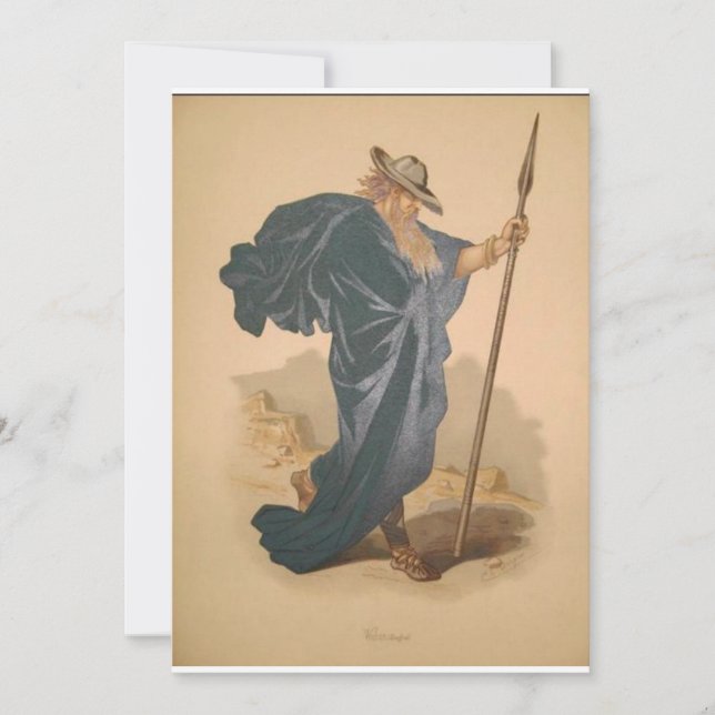 Carl Emil Doepler - ODIN Einladung (Vorderseite)