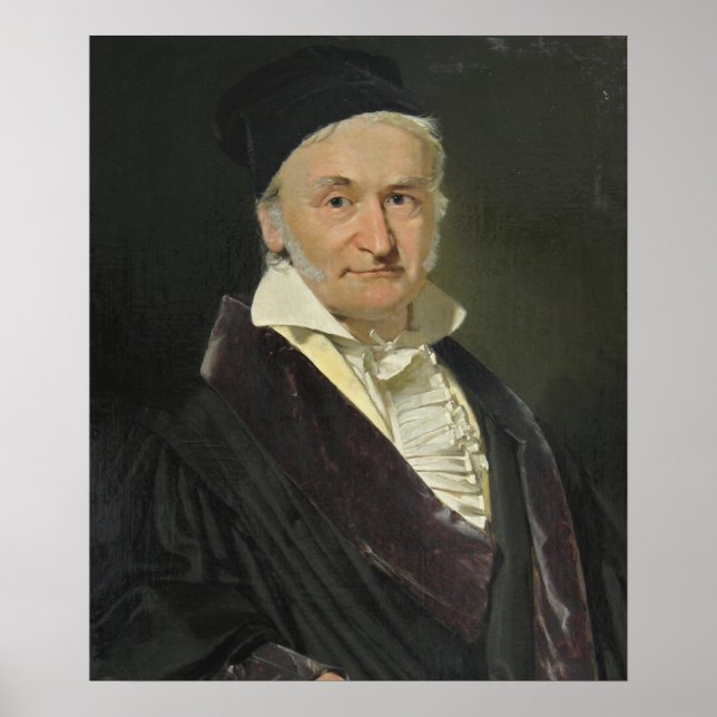 Carl F Gauss Poster (Vorne)
