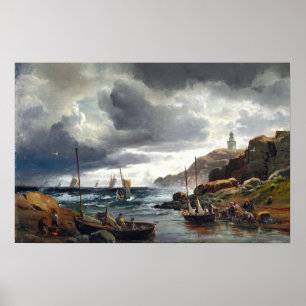 Carl Frederik Sørensen Ansammlung Storm Poster